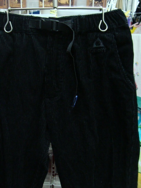 GERRY ジェリー コーデュロイ イージーパンツ 黒 (M)拍卖