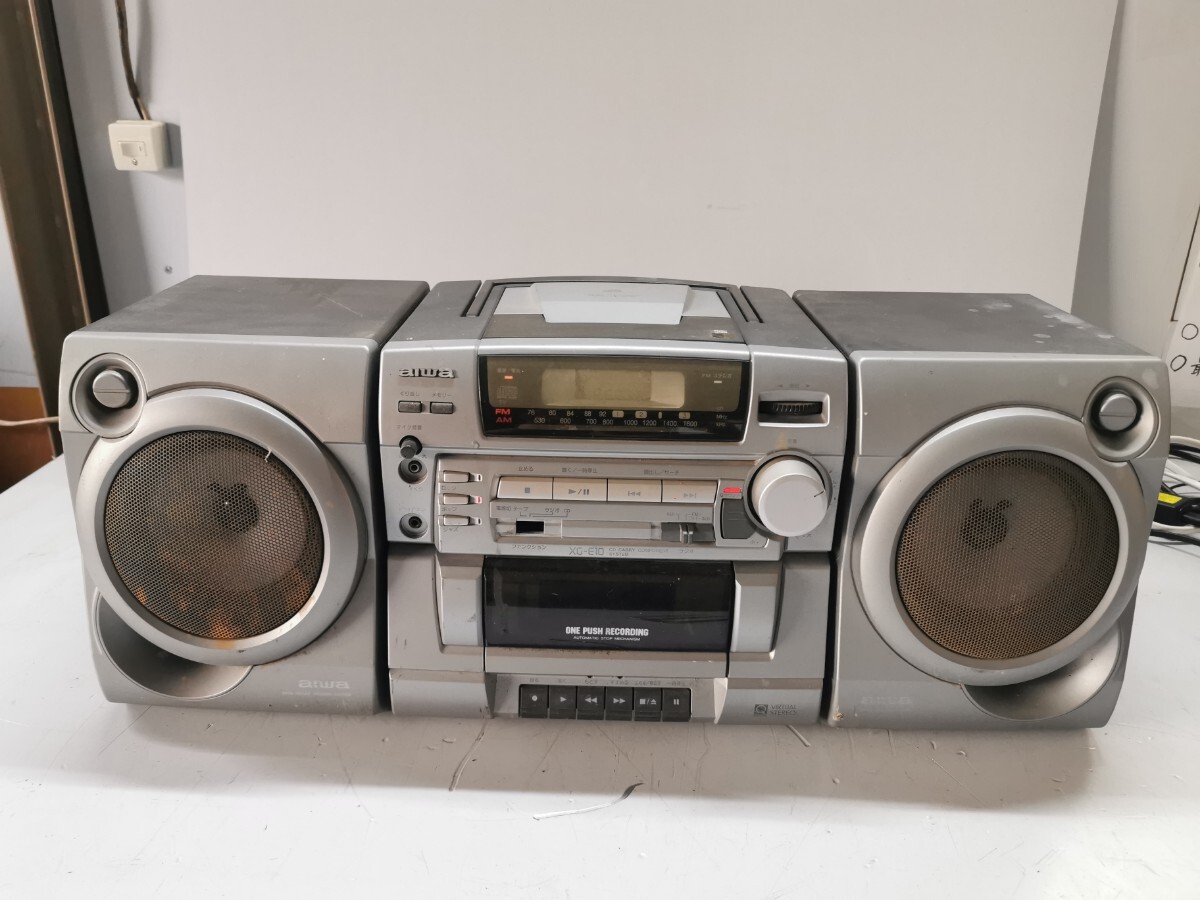 AIWA XG-E10 CDラジカセ ジャンク拍卖