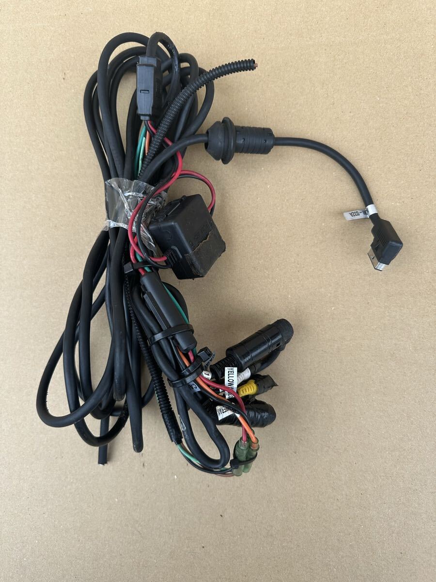 B81 Clarion クラリオン バックカメラ用 CJ-7000 電源ケーブル付き 4.3メートル 12V/24V 動作確認済み 電源 配線 拍卖