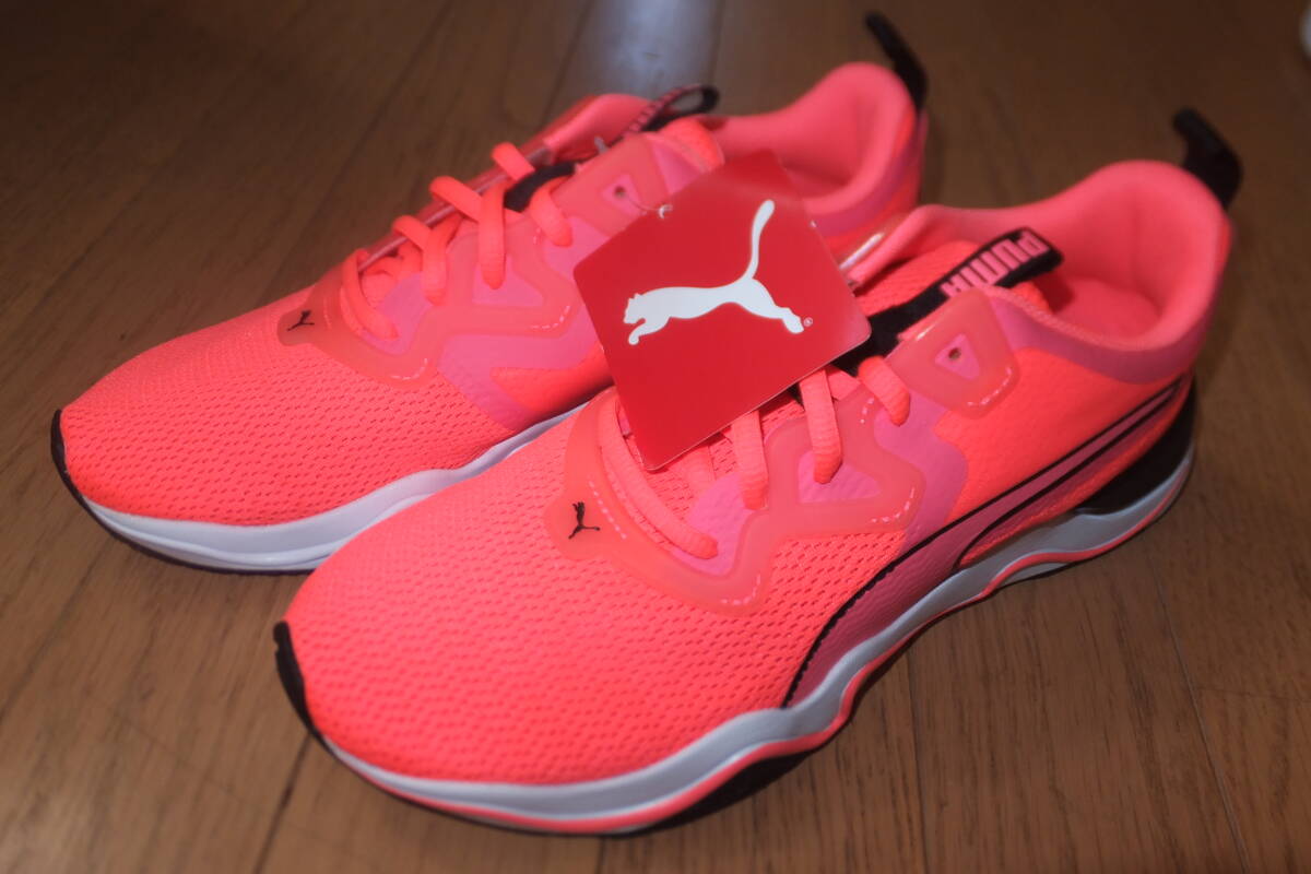 プーマ W トレーニング&ジムシューズ ゾーン ZONE XT ウィメンズ 193031 03 PINK ピンク 24.5cm 24.5センチフィットネスランニングシューズ拍卖