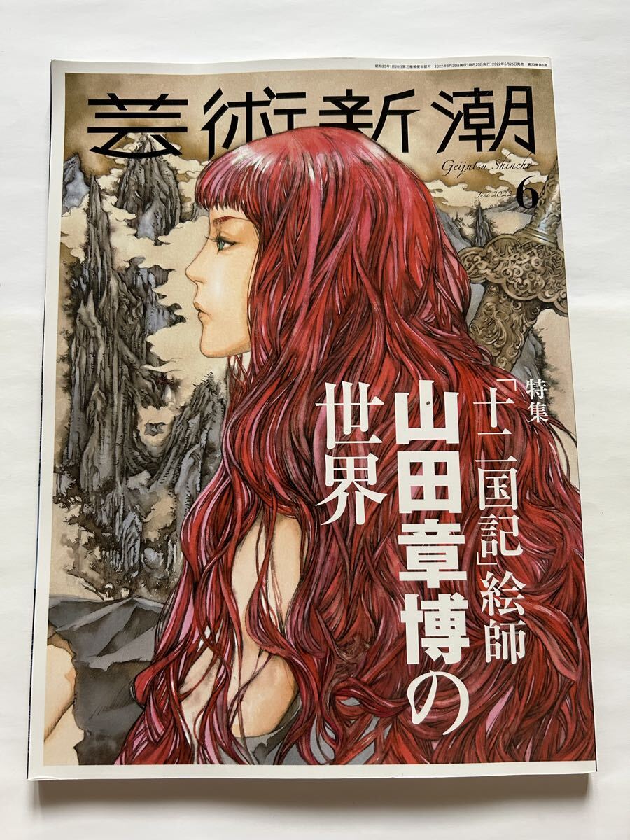 芸術新潮 2022-6 特集 「十二国記」絵師 山田章博の世界 Art News interview 村上春樹インタビュー 他 定価1500円拍卖