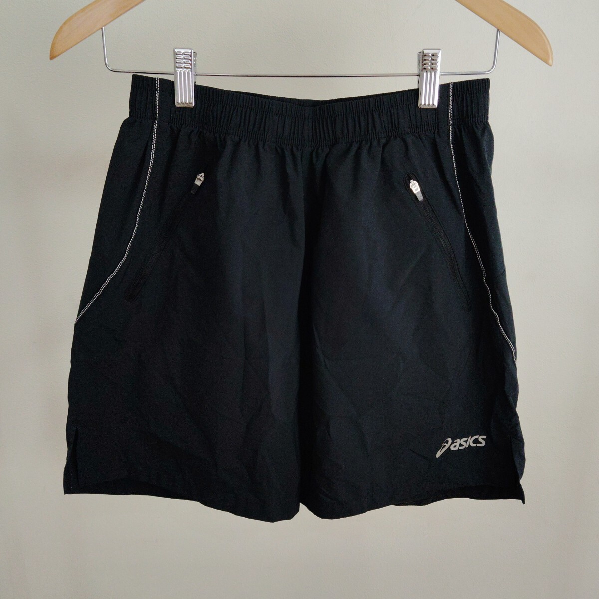 0925/L/asics メンズ ショートパンツ ハーフパンツ スポーツウェア 黒拍卖