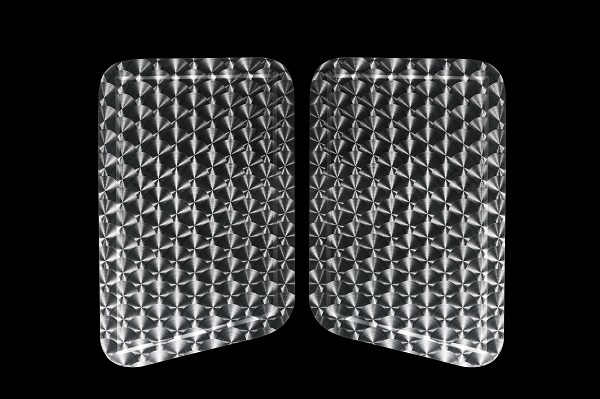 両面ウロコ 紐だし●新品⇒スーパーグレート 17/07/2000 寝台窓 ベッド窓パネル 窓飾り 飾り窓 紐だし ステンレス デコトラ:S-B拍卖