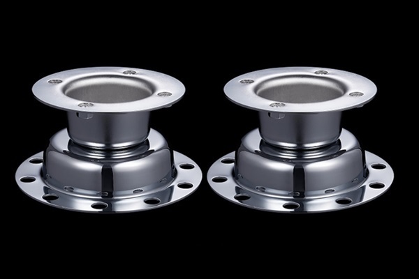 クルージング/ライジング/スペース レンジャー■新品⇒4t車 増トン用 ブラケット金具&リアハブキャップ ホイールスピンナー :19.5-E,C×2拍卖