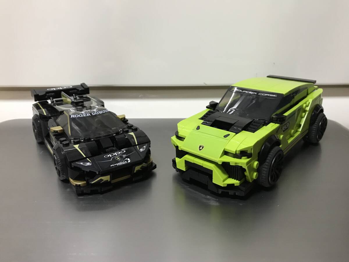 中古 レゴ LEGO スピードチャンピオン ランボルギーニ ウルスST-X & ウラカン・スーパートロフェオ EVO 76899拍卖