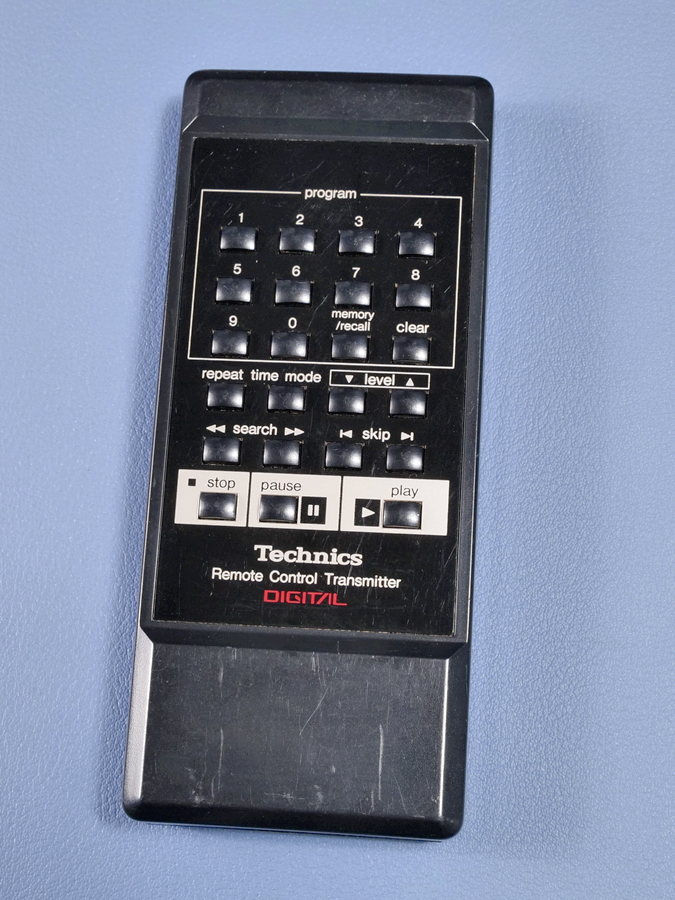 Technics テクニクス CDプレーヤー用リモコン EUR64192 【匿名送料無料】拍卖