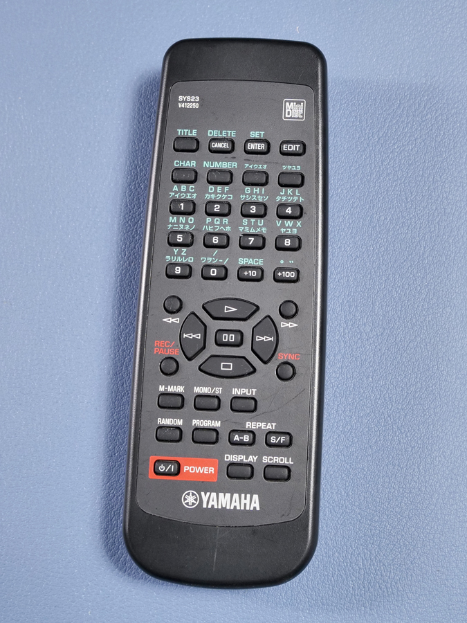 ヤマハ オーディオ用リモコン SYS23 V412250 【匿名送料無料】拍卖