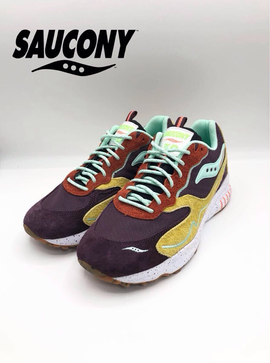 【未使用品】 SAUCONY 3D GRID HURRlCANE サッカニー スニーカー 3D グリッド ハリケーン シューズ サイズ27.5cm 箱無し拍卖
