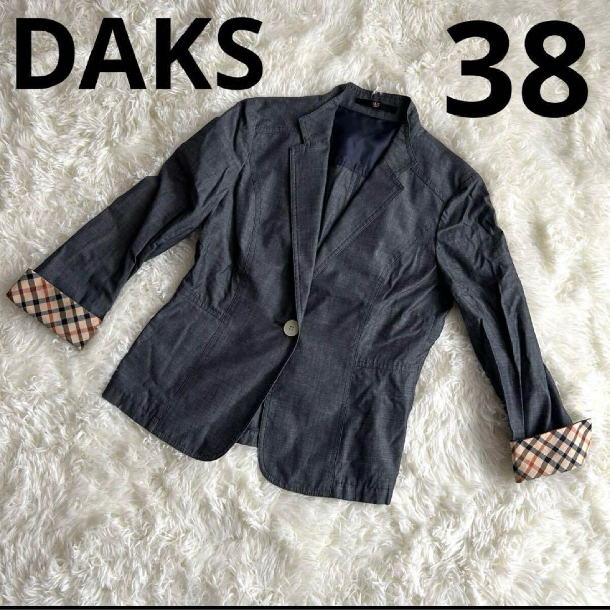 【美品】ダックス、テーラードジャケット、38/M H拍卖