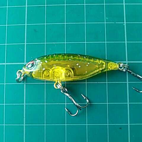 小型ペンシルベイト グリーンバック 45mm 4g 検)トラウト チヌ メバル ブラックバス ブルーギル クラッピー スモール エリア ニゴイ拍卖