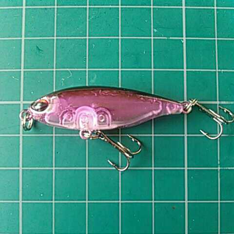 小型ペンシルベイト パープルバック 45mm 4g 検)トラウト チヌ メバル スモールマウス ブラックバス ギルラ ニゴイ 野池 クラッピー拍卖