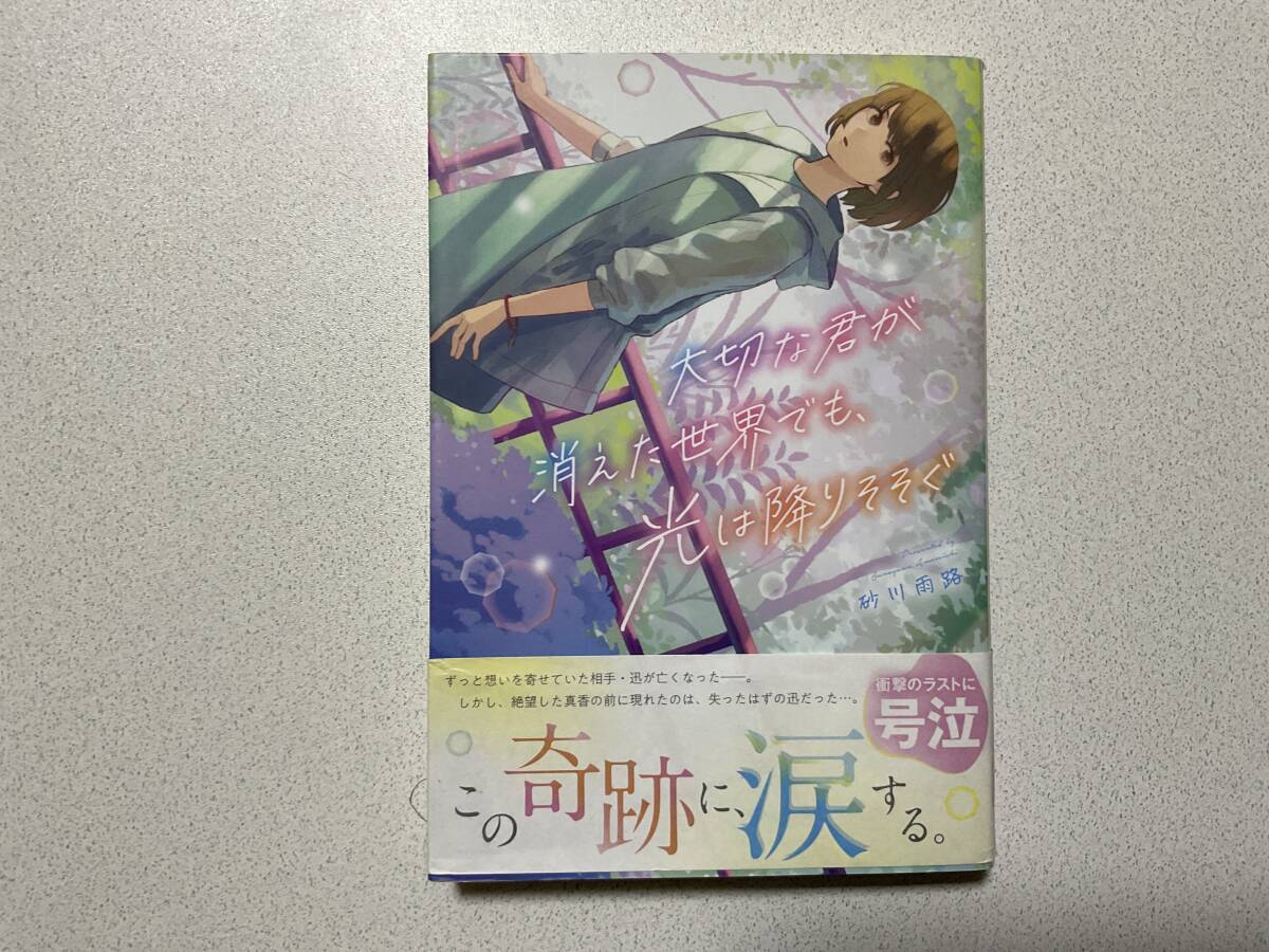 【帯付初版本・極美品】大切な君が消えた世界でも、光は降りそそぐ 恋愛拍卖