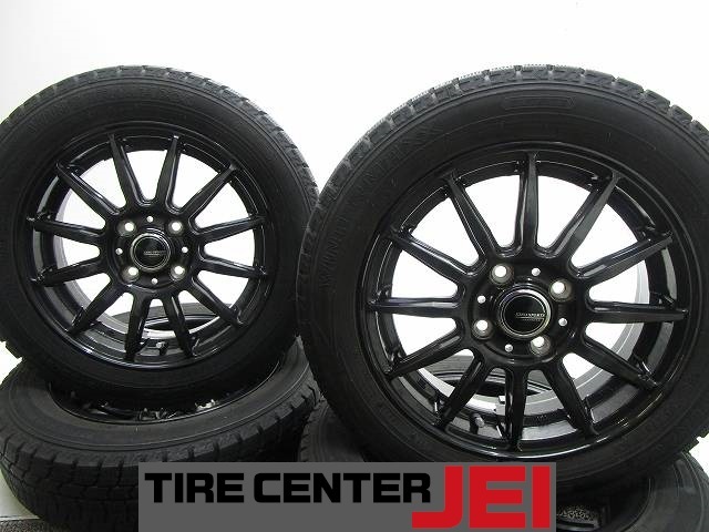 14インチ WM02 155/65R14 4.5J+45 100 軽自動車 中古タイヤアルミホイール【4本セット】 送料無料(SA14-4532)拍卖