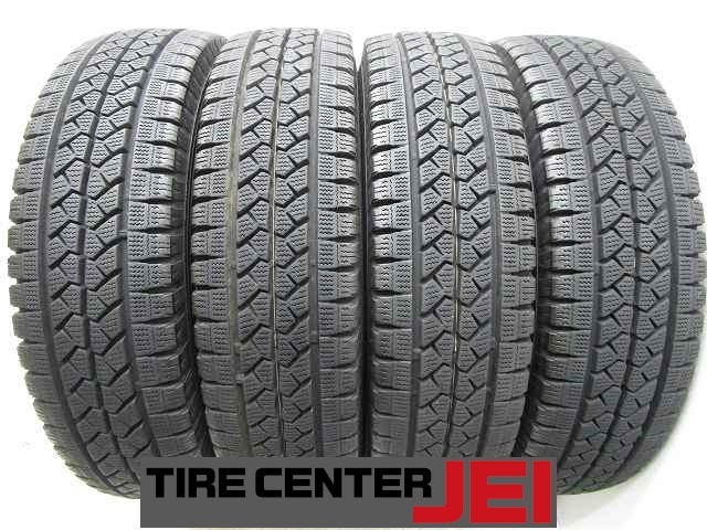 165R13 6PR 8.5分山 ブリヂストン ブリザックVL1 2023年製 中古スタッドレスタイヤ【4本】送料無料(S13-8009)拍卖
