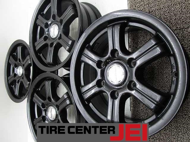 15インチ レンブラント マエストランサ 6J+33 139.7 ハイエース 中古アルミホイール4本セット 送料無料(A15-5528)拍卖