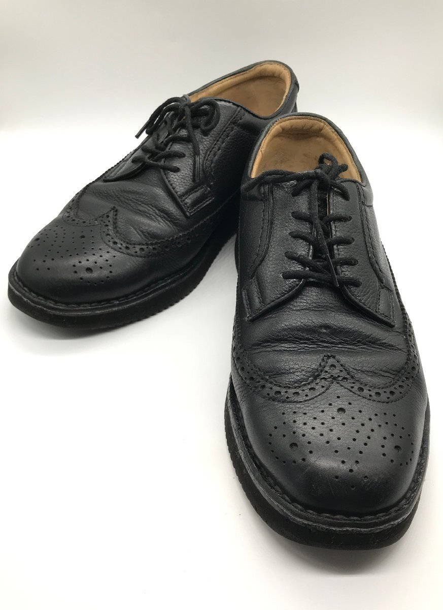 ■【YS-1】 リーガル REGAL ビジネスシューズ ■ ウィングチップ 24,5cm 黒 ブラック系 【同梱可能商品】K■拍卖