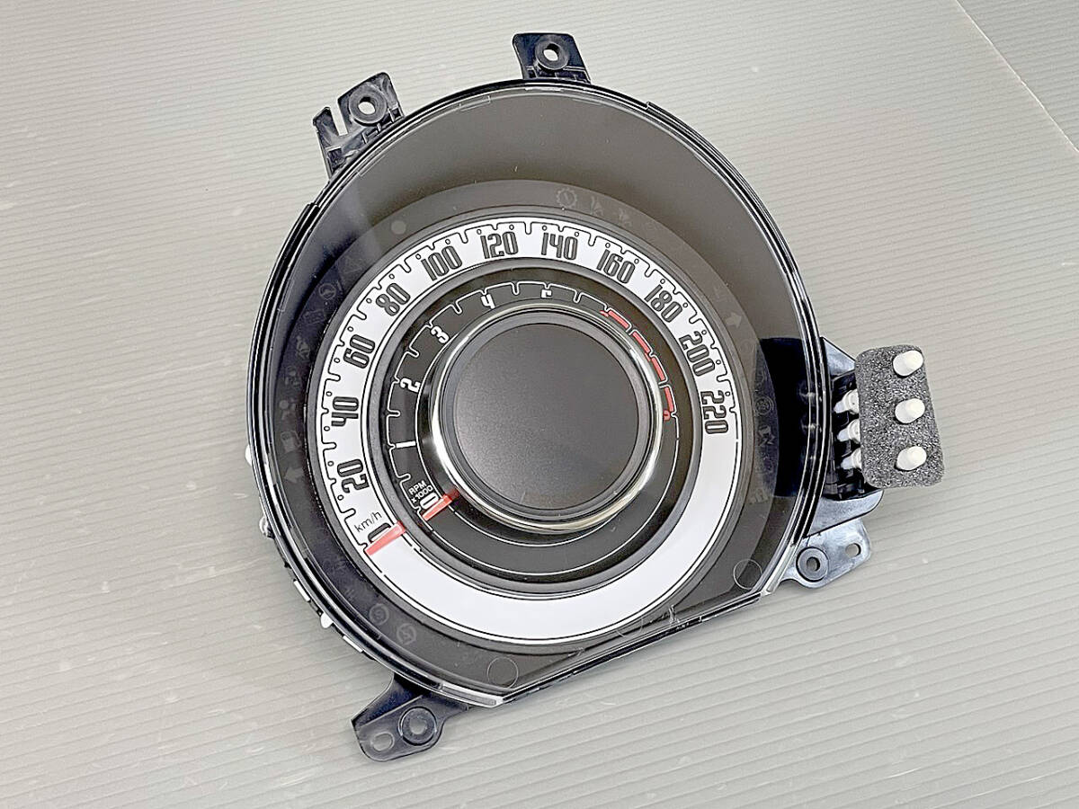 FIAT フィアット500 純正 メーター スピードメーター 距離不明 (FJ0707)拍卖