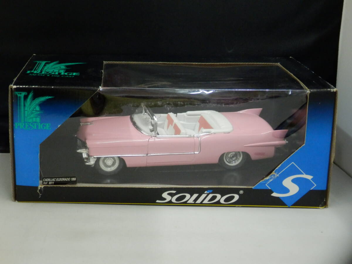 8011 ソリド キャデラック エルドラド 1955 1/18 SOJIDO CADILLAC ELDORADO 拍卖