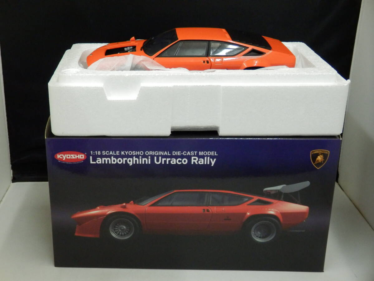 K08444P 京商 ランボルギーニ ウラッコ ラリー オレンジ 1/18 KYOSHO LAMBORGHINI URRACO RALLY拍卖
