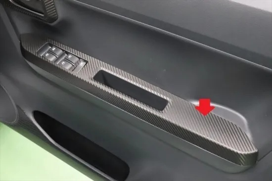 ★《ミライース》【30%OFF】ミライース パワーウインドウスイッチパネルシート (カーボンシート)拍卖