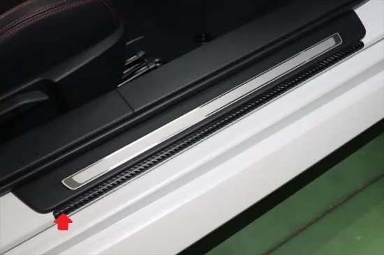 《BRZ ZD8》【30%OFF】BRZ ZD8 ドアステップ傷防止シート (カーボンシート)拍卖
