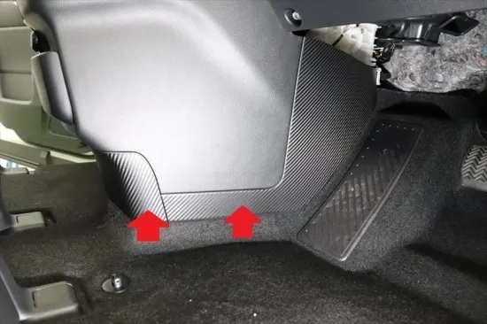 《ヴォクシー90》【30%OFF】ヴォクシー90系 センターインストルメントパネル傷防止シート(カーボンシート)拍卖