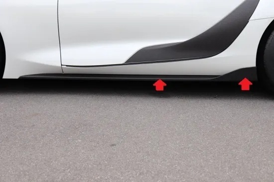 《スープラ》【50%OFF】スープラ サイドステップシート(ブラックカーボンシート)拍卖