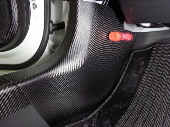 ★《S660》【30%OFF】S660 キックパネル傷防止シート 2点セット (カーボンシート)拍卖