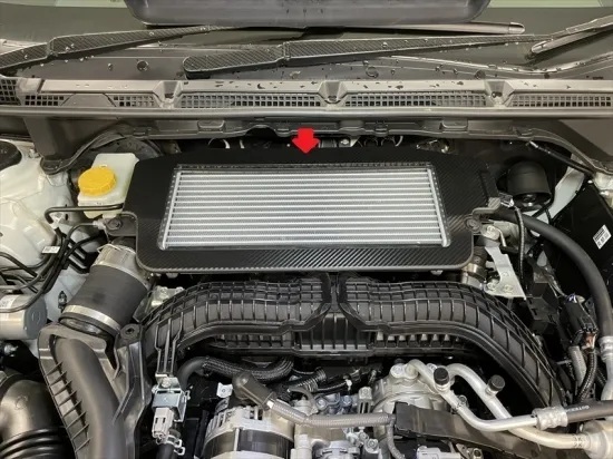 《レヴォーグVN》【50%OFF】レヴォーグVN系 エンジンルームシート インタークーラーカバー(グロスカーボン)②拍卖