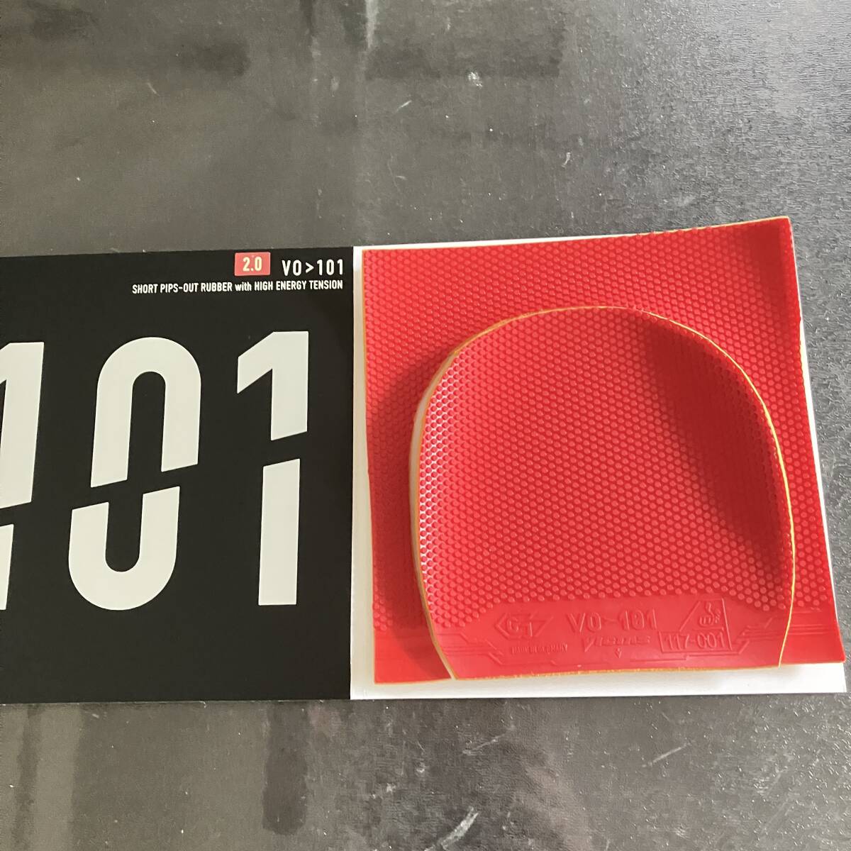 VO > 101 赤・2.0 VICTAS(ヴィクタス) 送料無料。一度使用のみです。拍卖