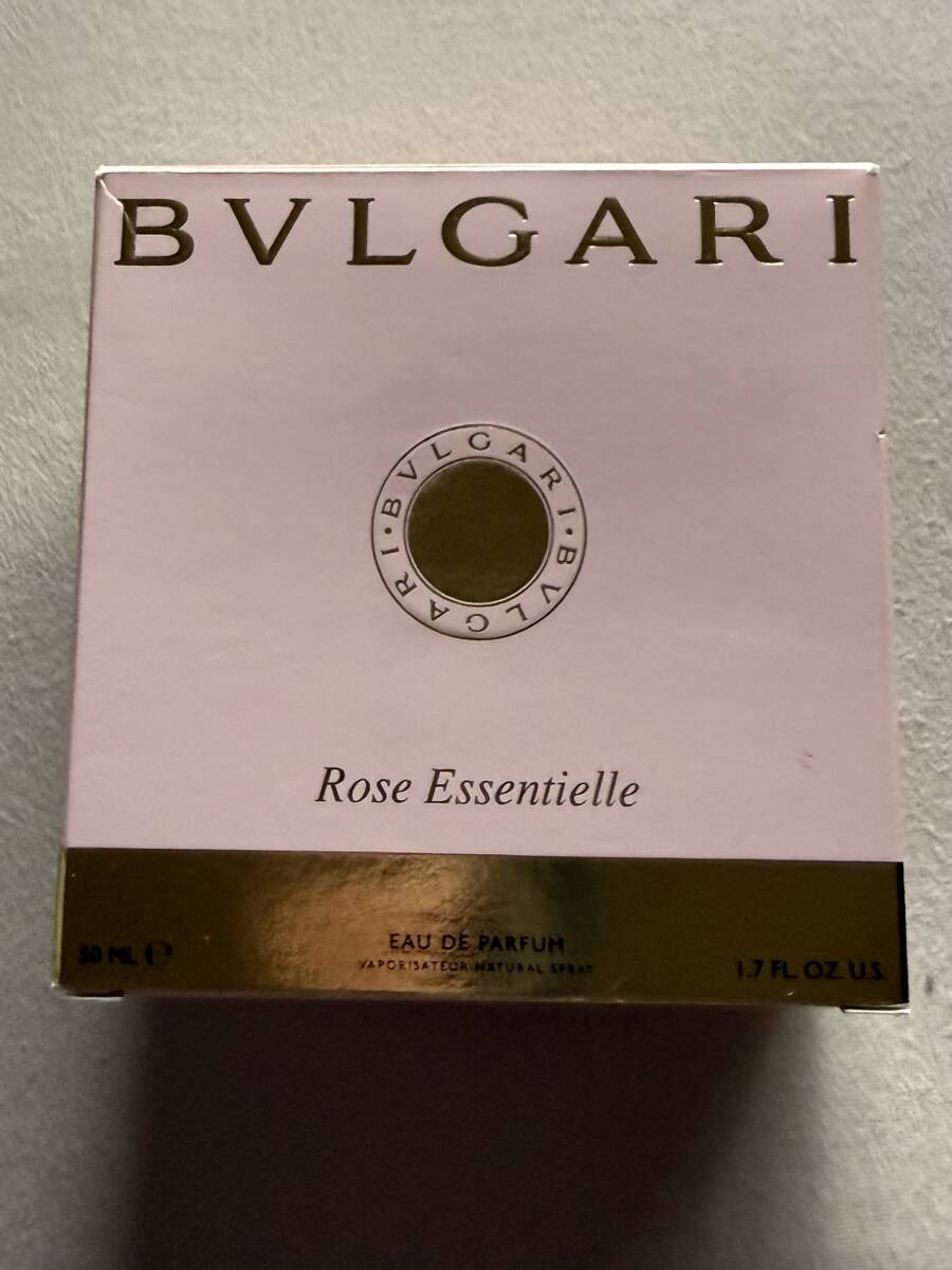 廃盤 希少品 BVLGARI Rose Essentielle ブルガリ ローズエッセンシャル オードパルファム 50ml made in ITALY 箱付き 60サイズ発送拍卖