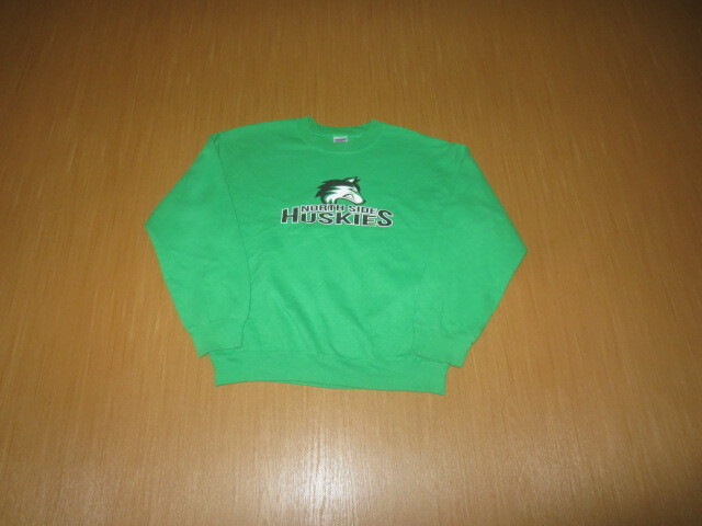 古着 GILDAN スウェットシャツ グリーンM トレーナー拍卖