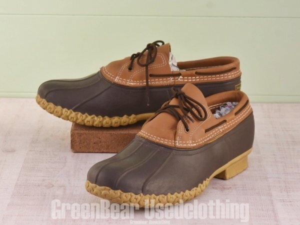 D012 USA製 L.L.ビーン ビーンブーツ 茶 ブラウン メンズ M12M 30cm拍卖