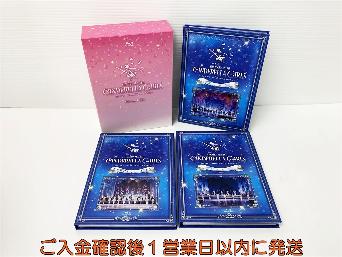 BD THE IDOLM@STER CINDERELLA GIRLS 1stLIVE WONDERFUL M@GIC!! Blu-ray 完全初回限定生産 アイドルマスター B05-655rm/F3拍卖
