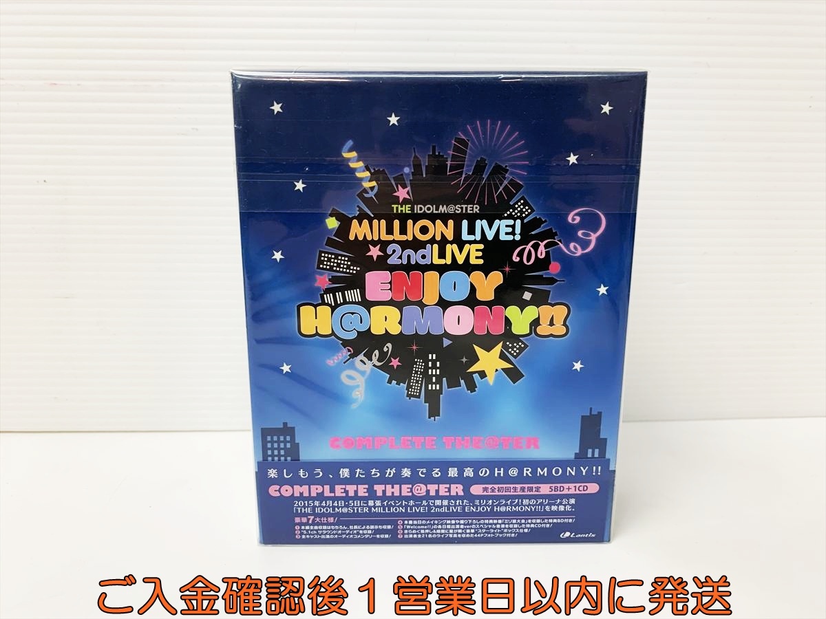 BD THE IDOLM@STER MILLION LIVE! 2ndLIVE ENJOY H@RMONY!! LIVE Blu-ray“COMPLETE THE@TER" B05-664rm/F3拍卖