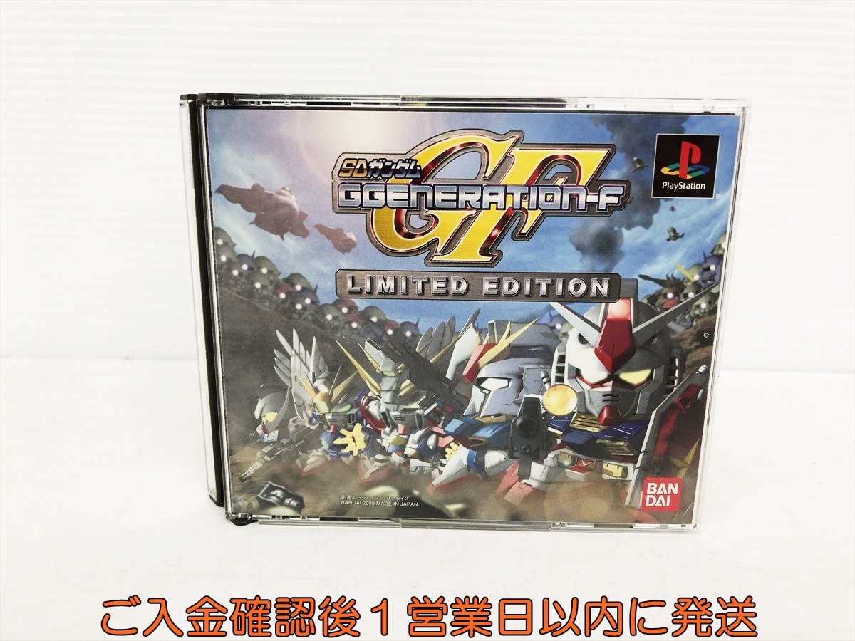 PS SDガンダム GGENERATION-F 限定版 LIMITED EDITION ゲームソフト プレステ PS1 取説/はがき/帯付き 1A0107-064hr/G1拍卖