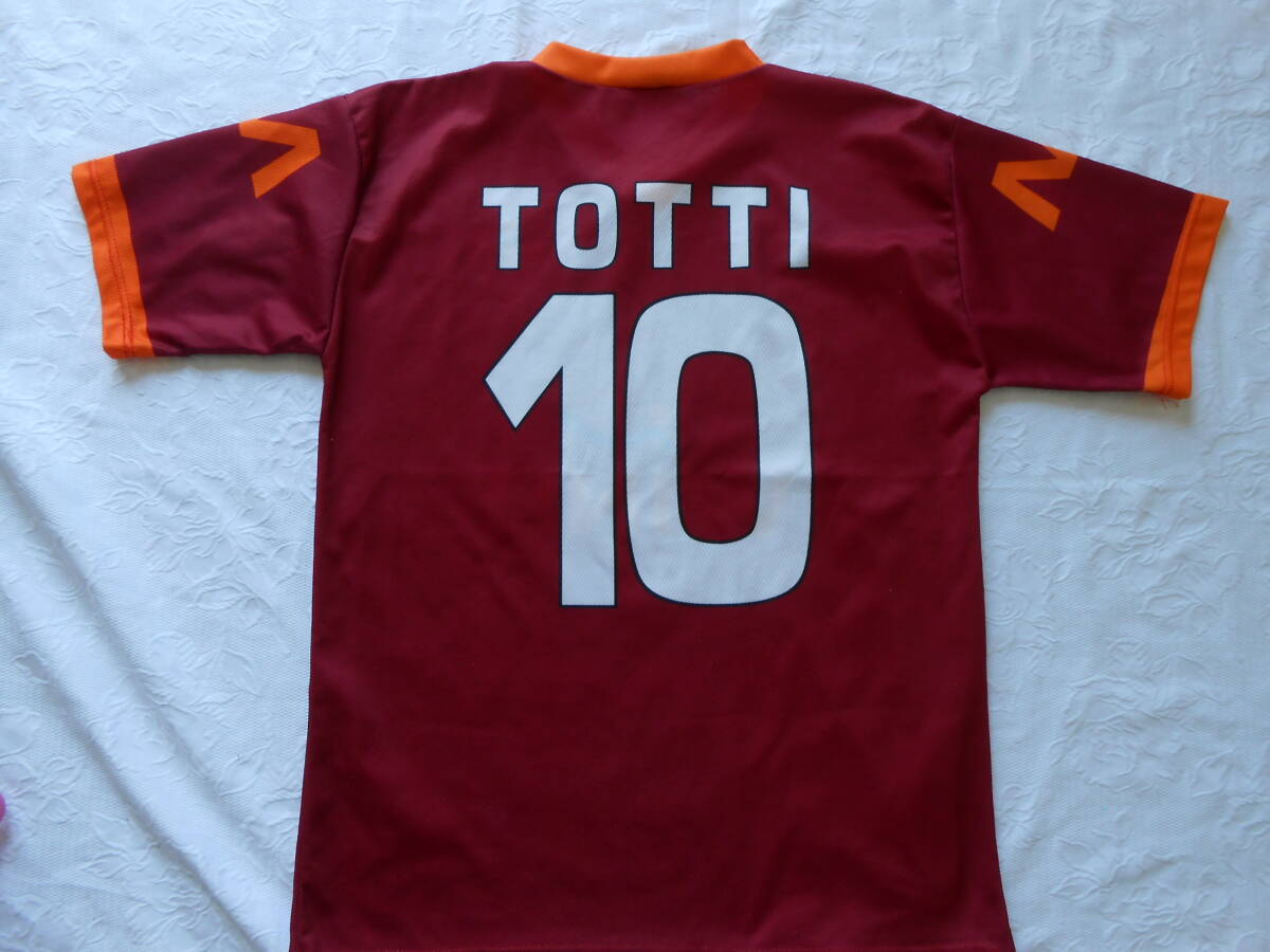 ASローマ ユニフォーム シャツ  #10 トッティTOTTI   Sサイズ拍卖