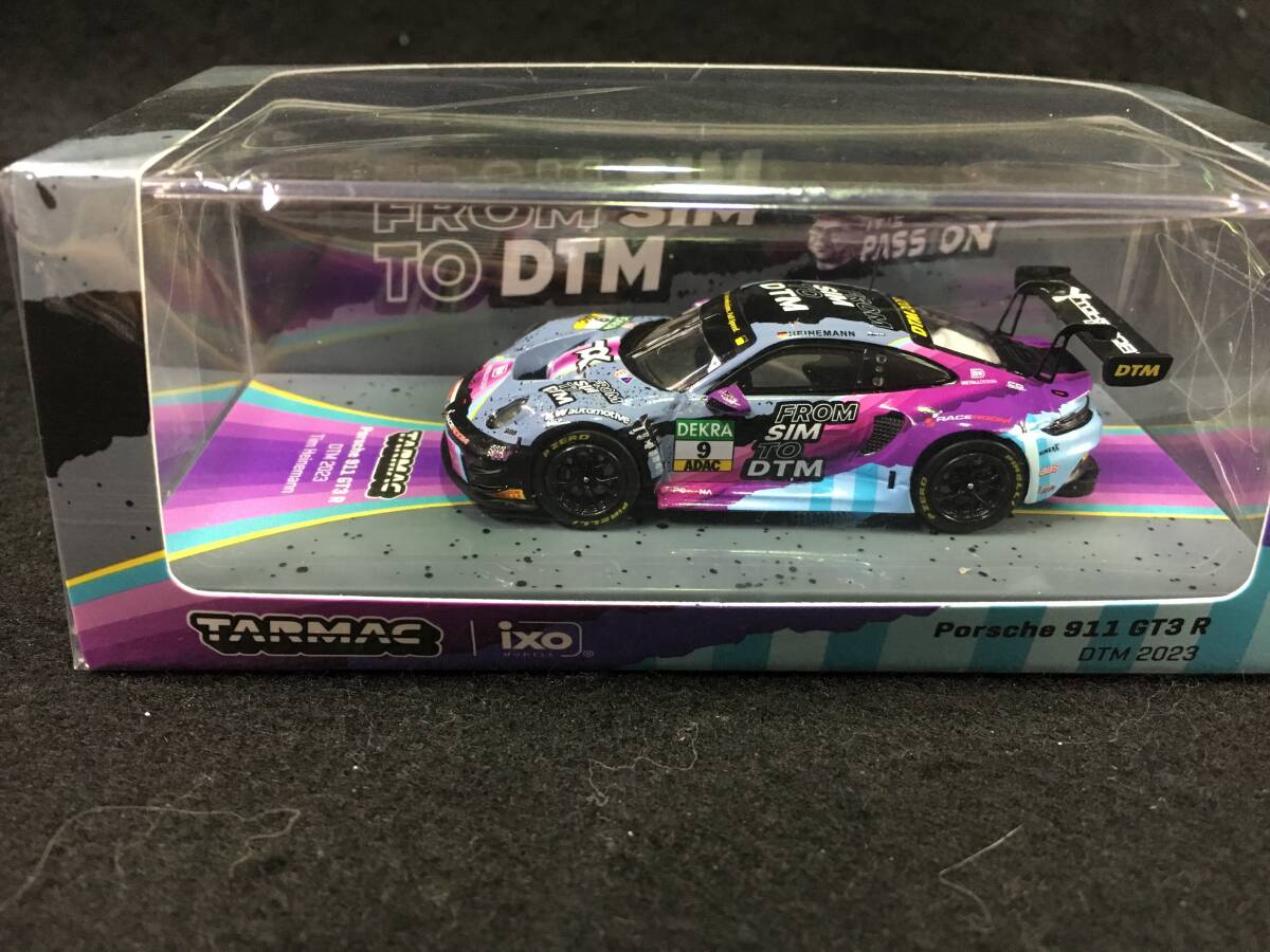●値下げ●未開封●Tarmac 1/64 ポルシェ 911 GT3 R 2023 DTM #9 T.ハイネマン ターマック拍卖