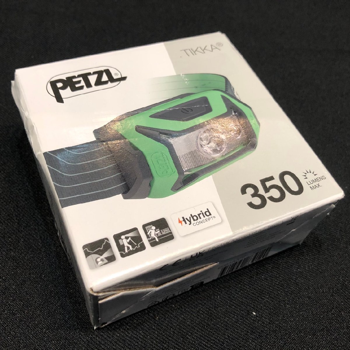 ★展示品! 未使用品! PETZL ペツル ティカ 350ルーメン ヘッドライト LEDライト 登山 釣り キャンプ 使用電池/単3電池×3拍卖