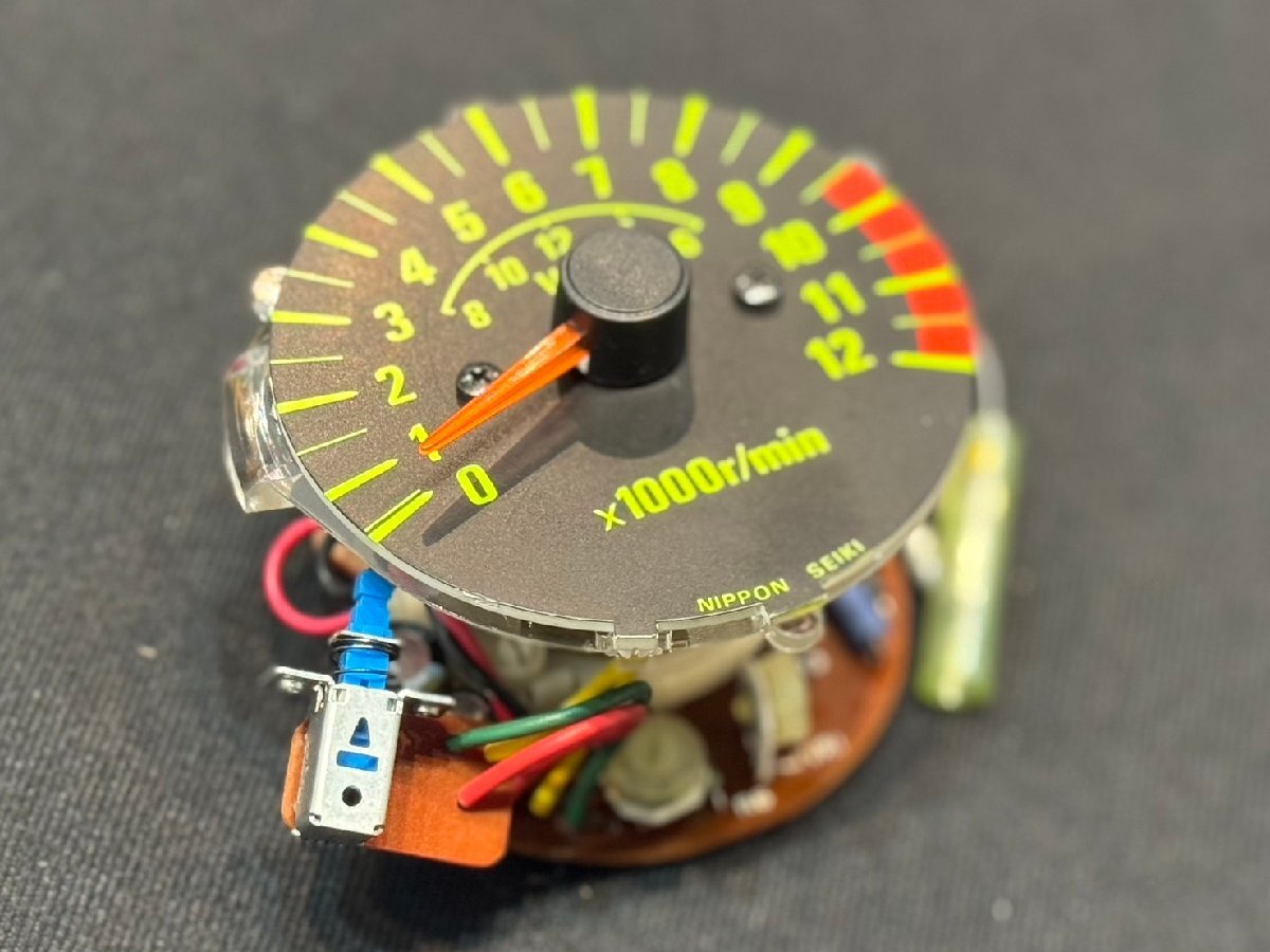 ★超希少! 新品! 未使用! KAWASAKI カワサキ GPz1100 ZX1100 タコメーター ムーヴメント 25015-1149 当時物 奇跡のデッドストック! NM20拍卖