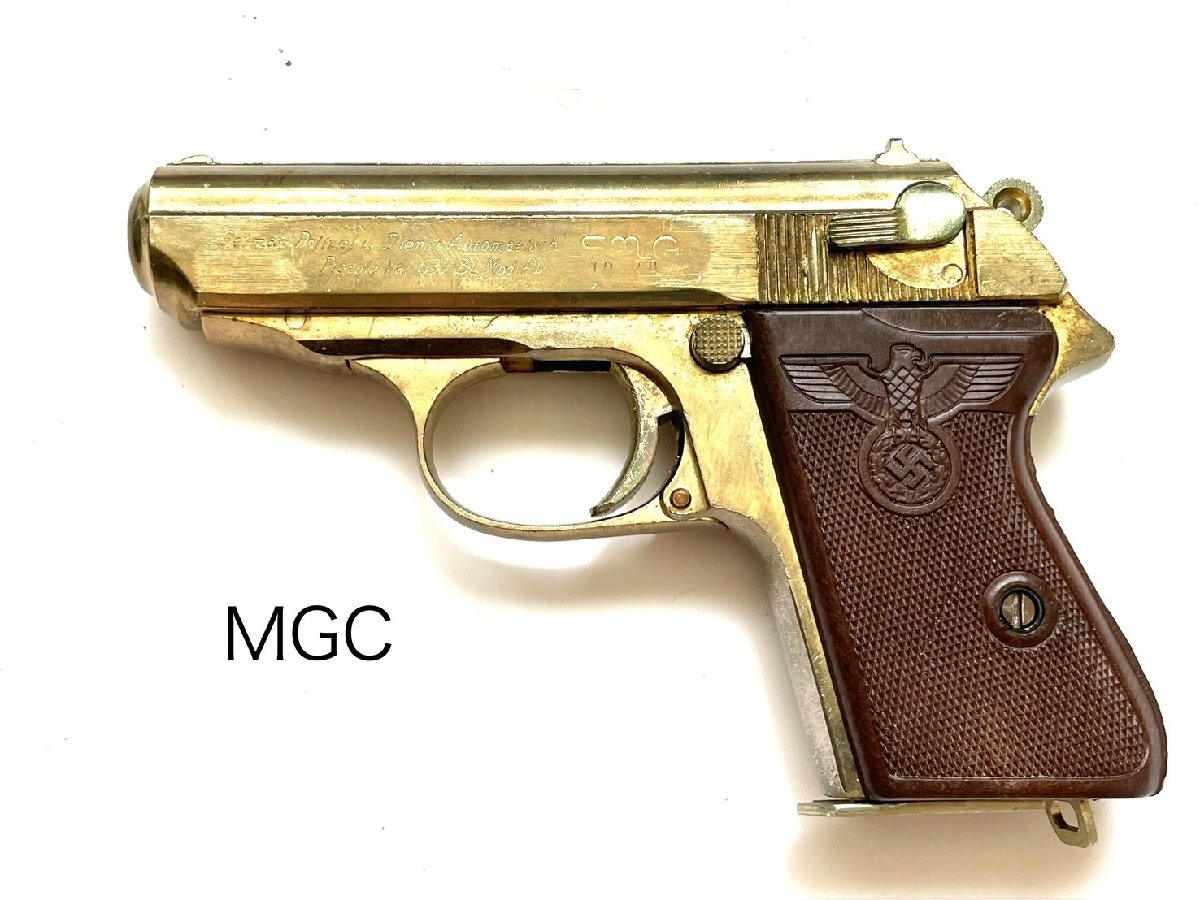 ■MGC モデルガン コーポレーション ワルサー PPK ゴールド モデルガン タニオアクション 難あり SMG規格品★⑨拍卖