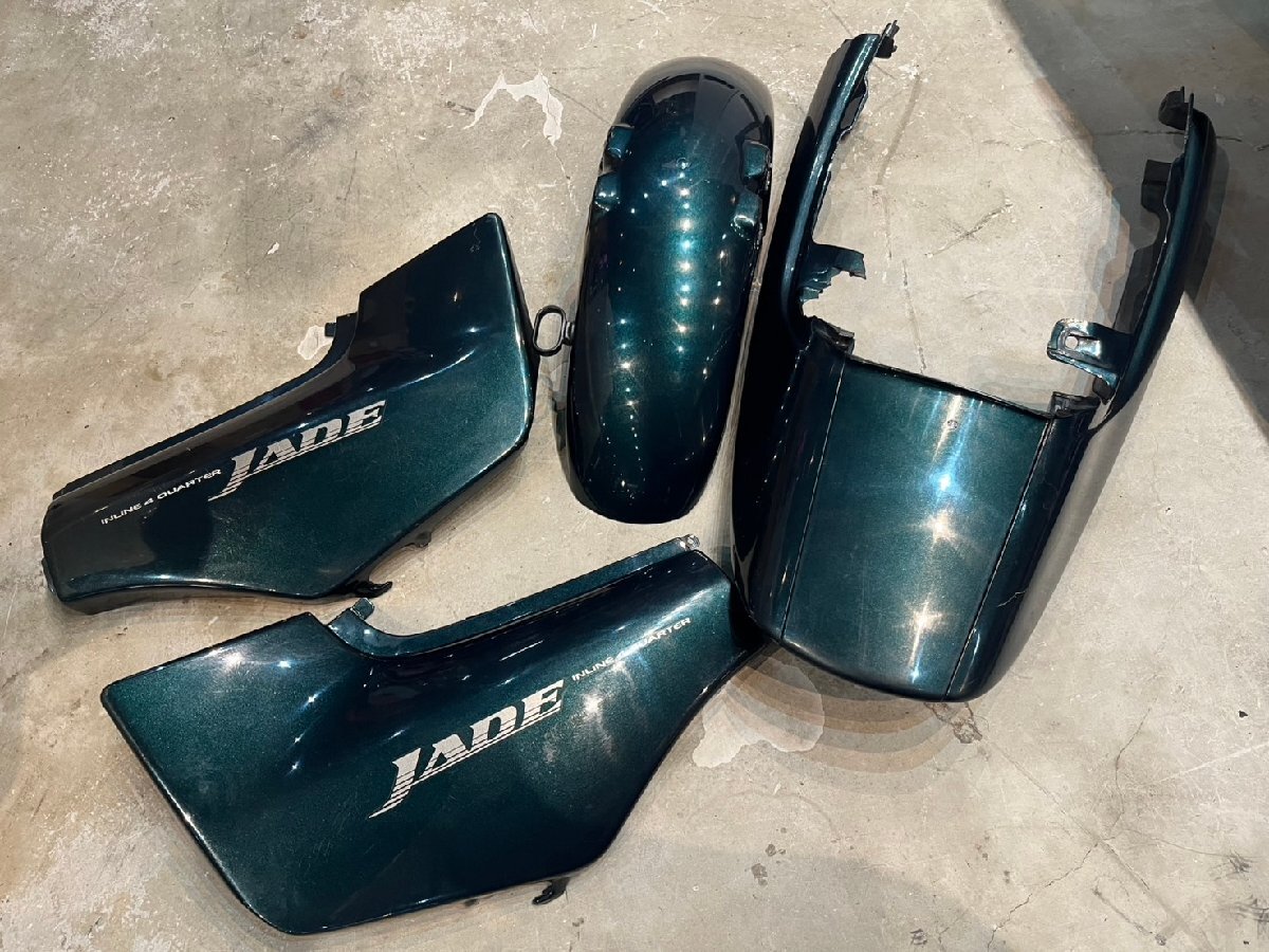 ★HONDA JADE ホンダ ジェイド MC23 フロントフェンダー サイドカバー左右 シートカウル 合計4点セット拍卖