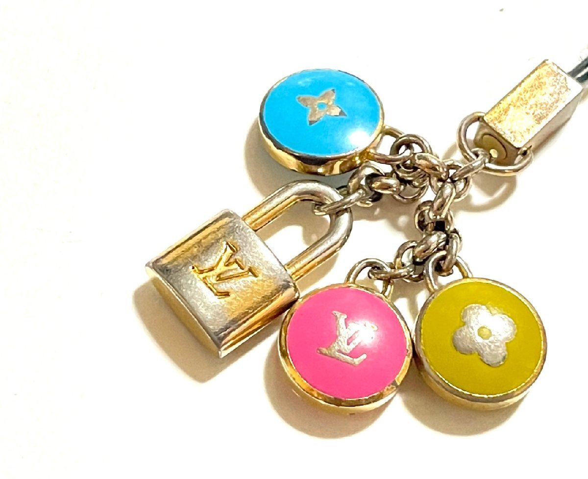 ■LOUIS VUITTON ルイヴィトン ストラップ ビジューテレフォンヌパスティーユ M65388 携帯ストラップ スマホ★拍卖