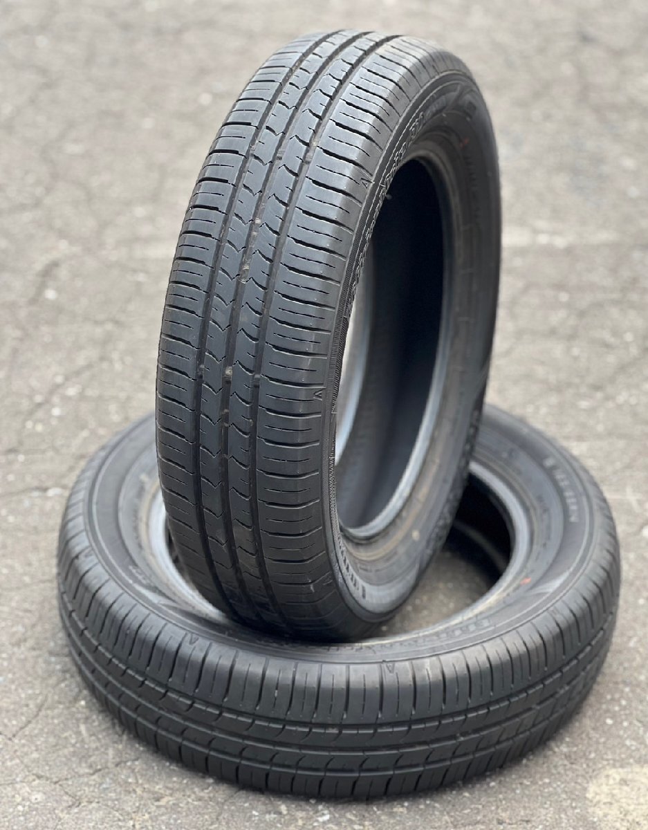 ★ バリ山! グッドイヤー エフィシェントグリップ ECO EG01 Efficient Grip ECO 165/65R14 14インチタイヤ 2本セット 札幌 T-2505拍卖
