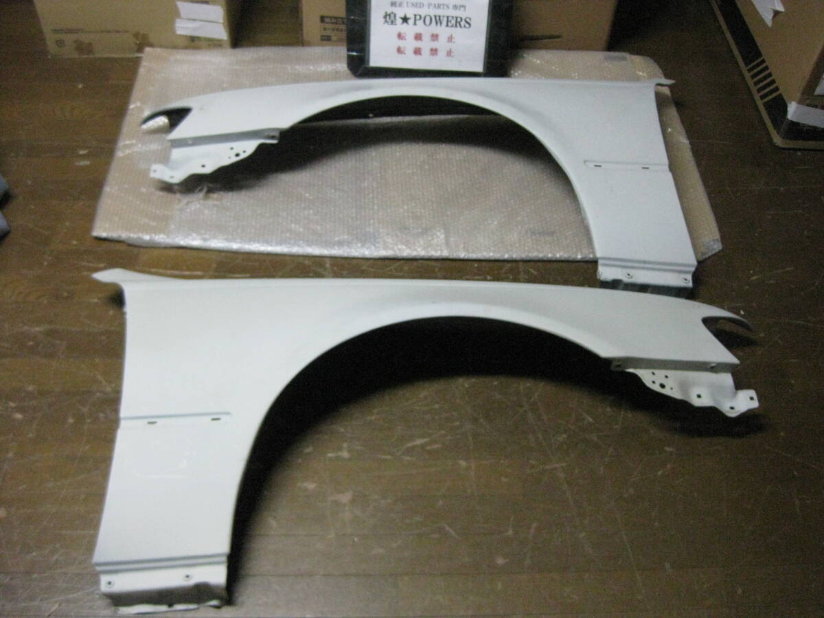 Y33 シーマ 純正 加工 ワイドフェンダー スムージング フロントフェンダー 左右 下地処理済み オーバーフェンダー ブリスター拍卖