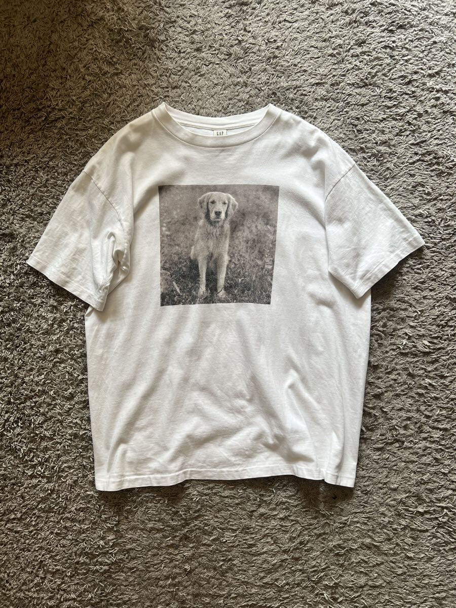 90s OLD GAP USA製 ゴールデンレトリバー dog ヴィンテージTシャツ アメリカ製拍卖