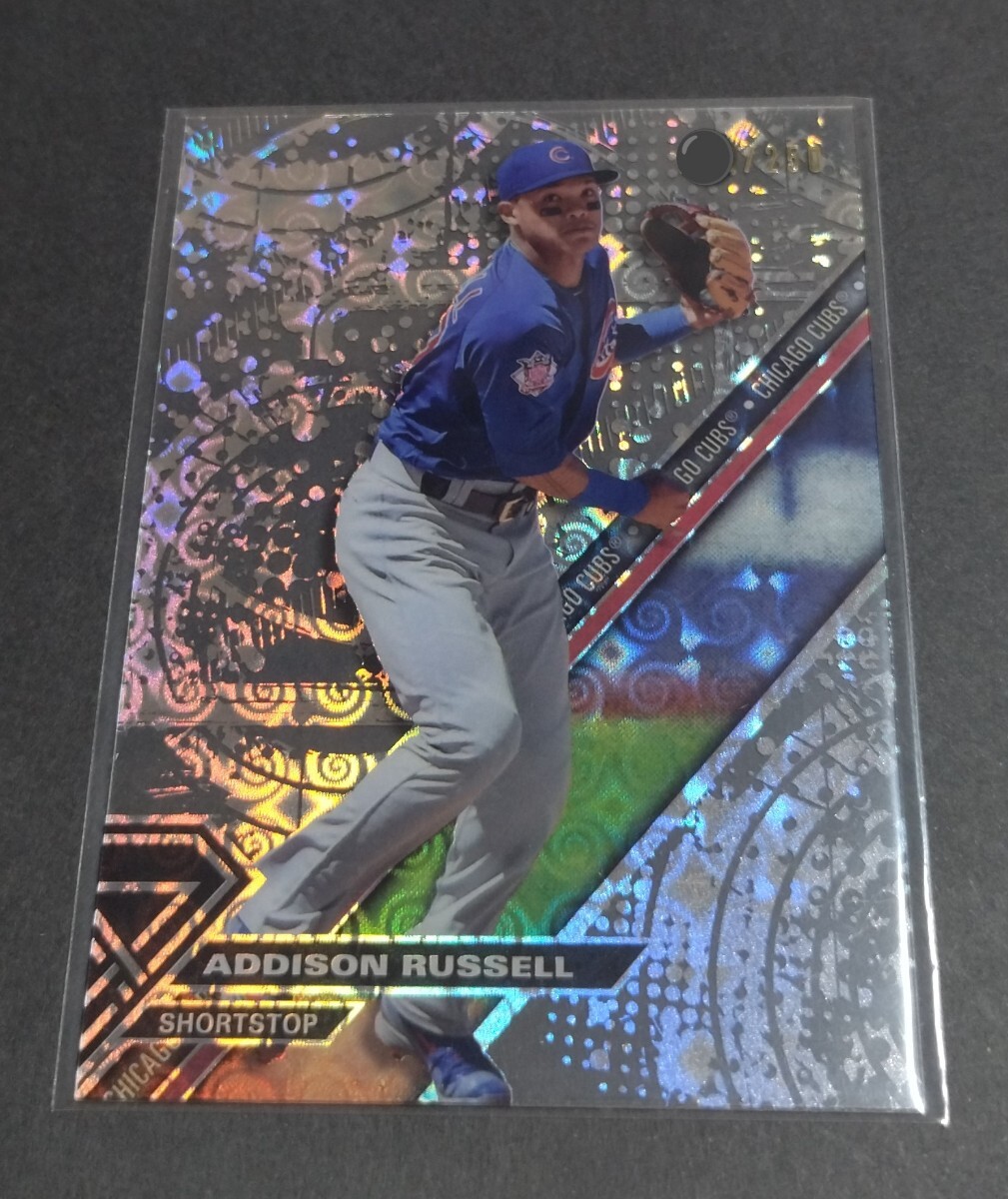 MLB 2017年topps アディソン・ラッセル(カブス)250枚限定。No,HT-AR。Cubs ADDISON RUSSELL 拍卖