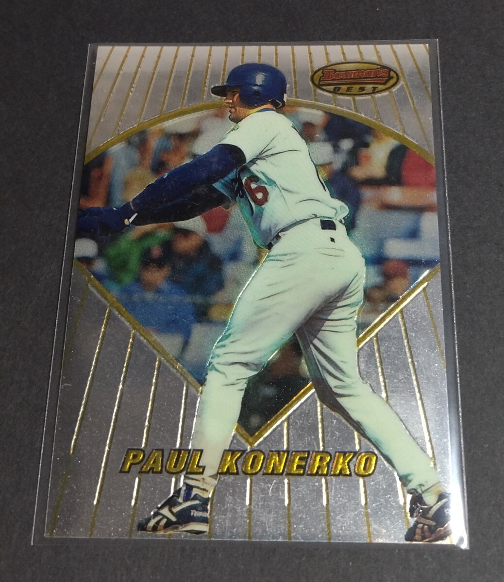 MLB 1996年Bowman‘s BEST ポール・コネルコ(ドジャース) No,156。Dodgers PAUL KONERKO 拍卖