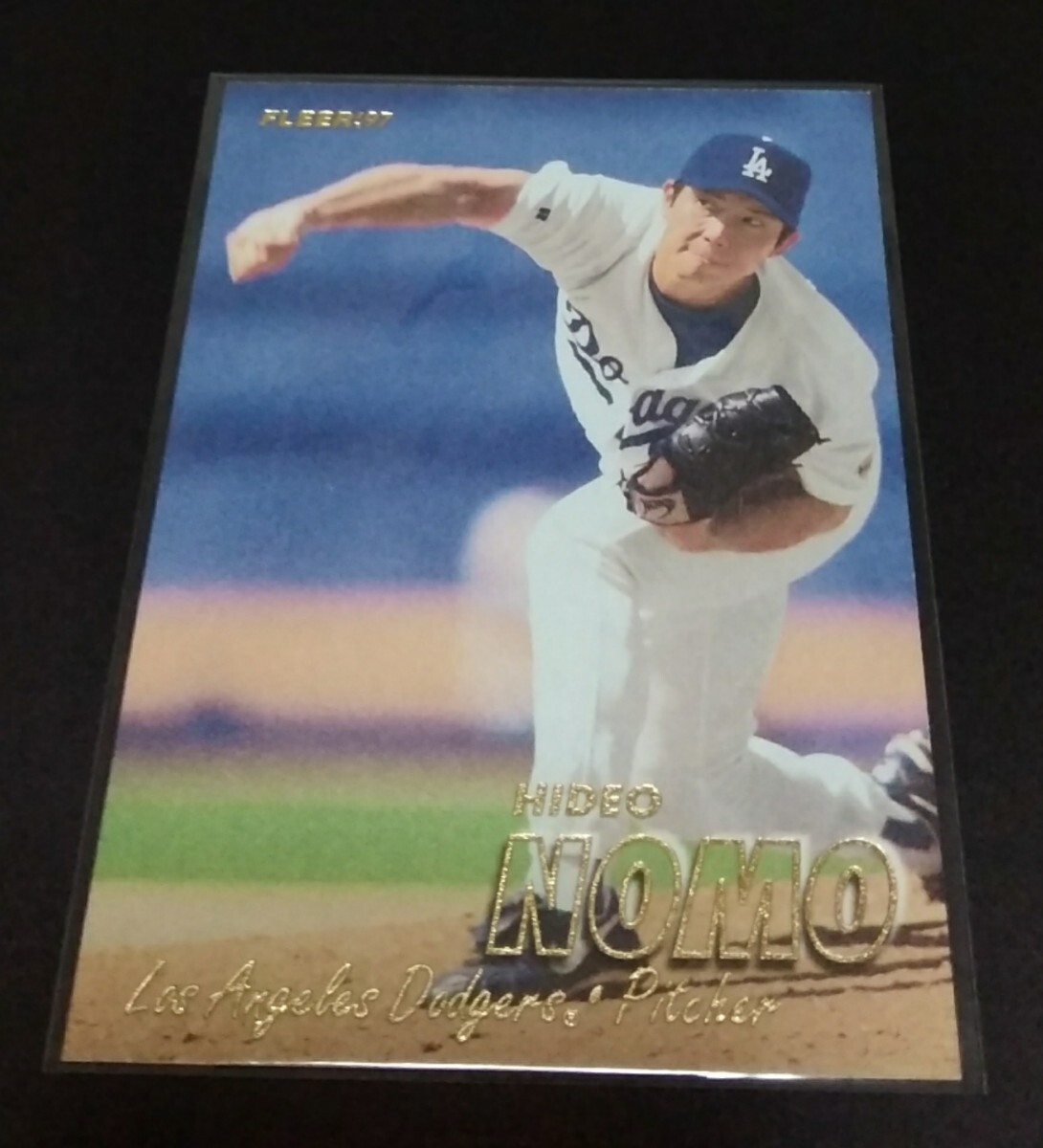 MLB 1997年FLEER 野茂英雄(ドジャース) No,368。Dodgers HIDEO NOMO 拍卖