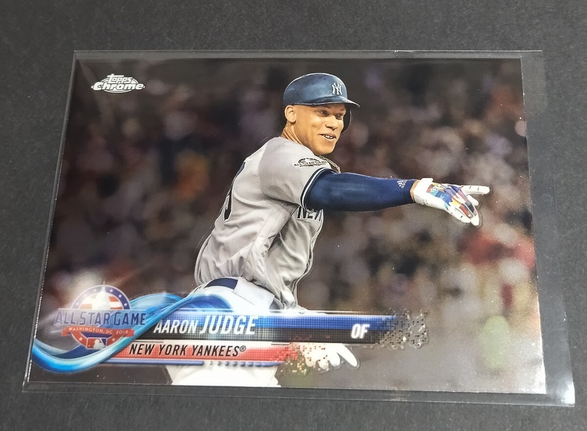 MLB 2018年topps chrome アーロン・ジャッジ(ヤンキース) update series ALL- STAR GAME No,HMT70。Yankees AARON JUDGE 拍卖